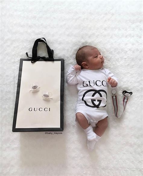 designer babies wearing gucci.